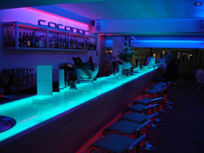 Referenzobjekt LED Beleuchtung Lounge- Cala Ratjada/Mallorca