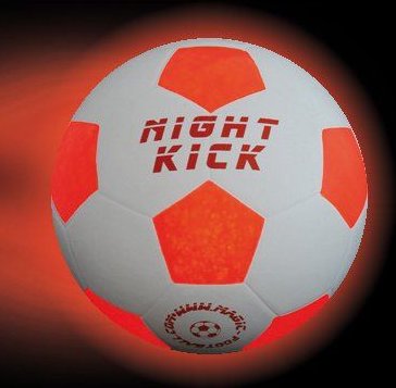 LED pelota de futbol con llum