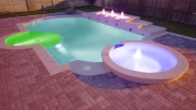 pool mit LED Beleuchtung